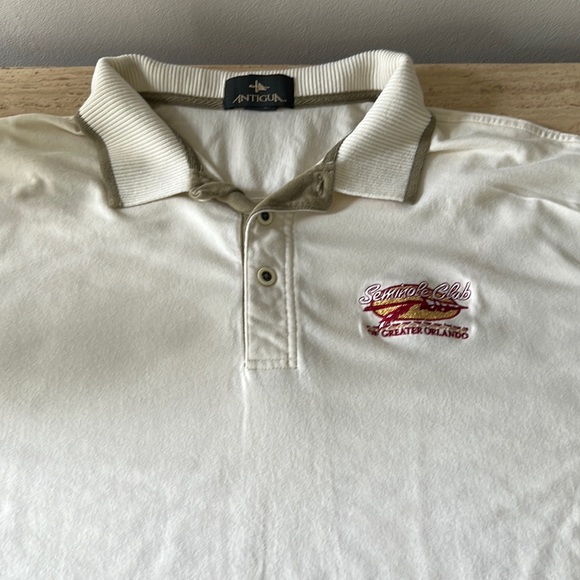 One Florida State Seminole Club Of Greater Orlando Polo Size XXL Antigua - Picture 1 of 9
